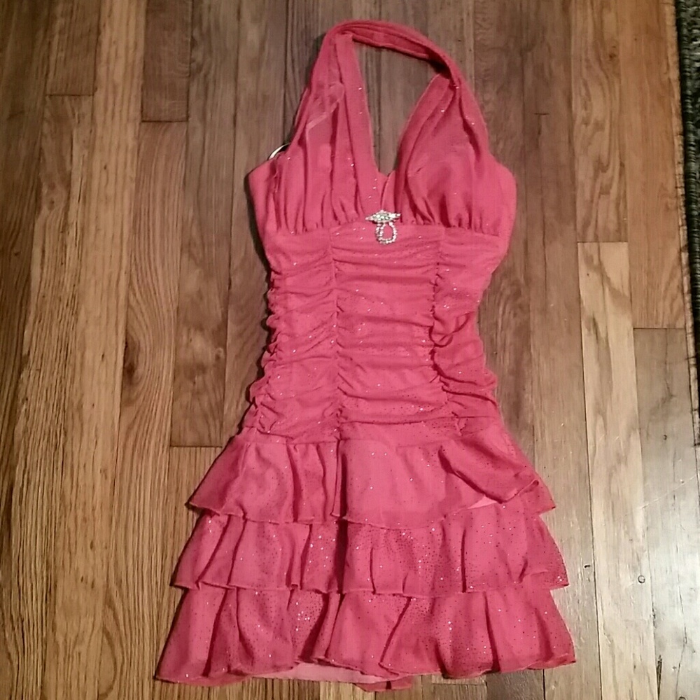 XOXO Ruffle Dress